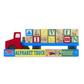 Melissa & Doug Alphabet Blocks Wooden Truck