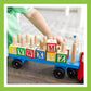 Melissa & Doug Alphabet Blocks Wooden Truck