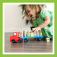 Melissa & Doug Alphabet Blocks Wooden Truck