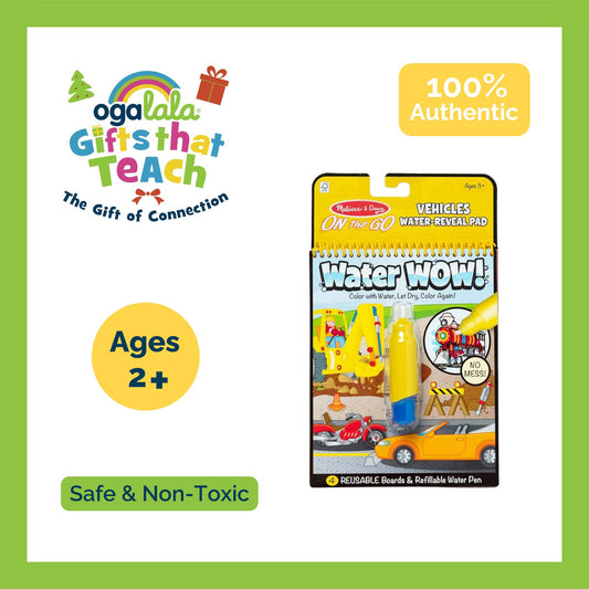 MELISSA & DOUG Water Wow Vehicles