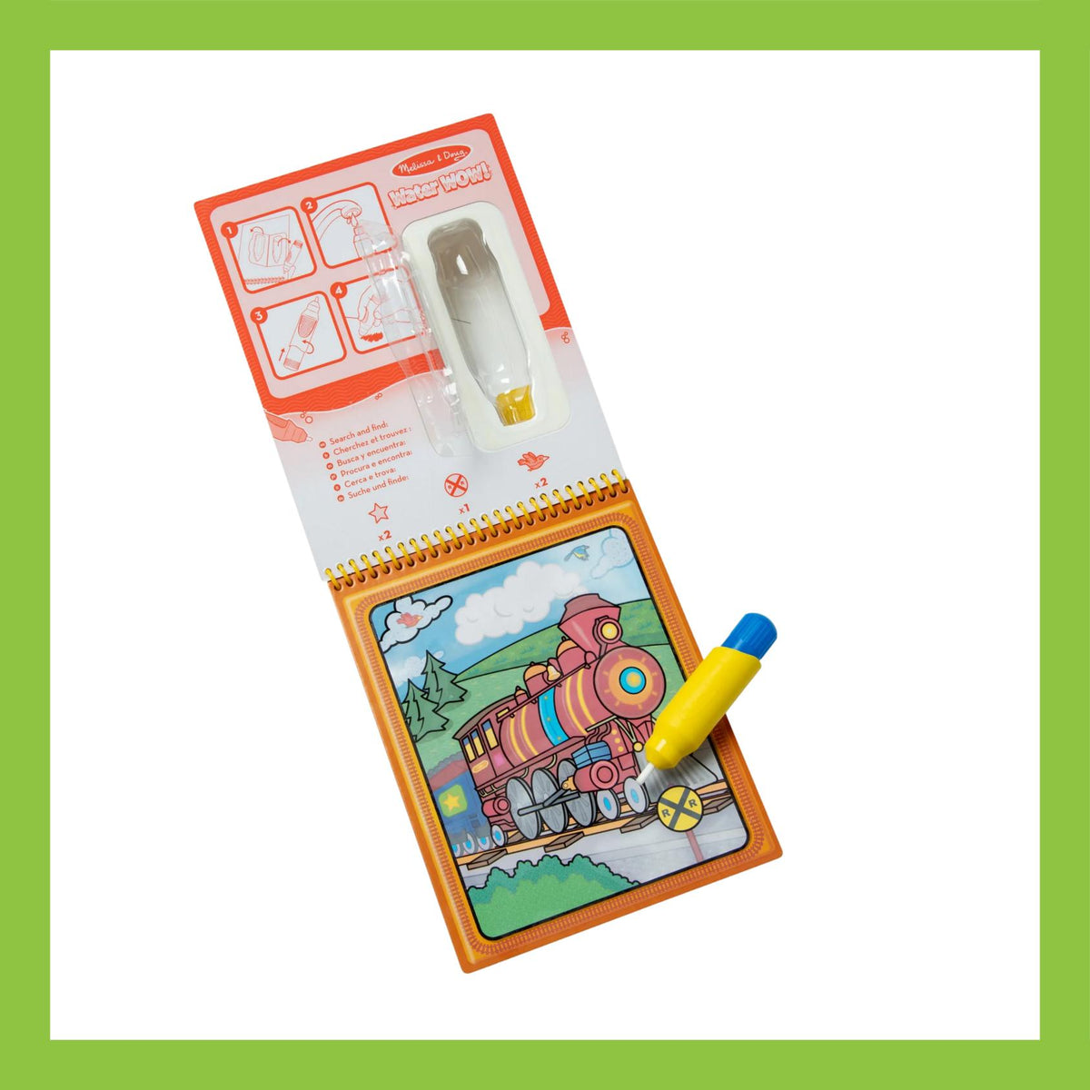 MELISSA & DOUG Water Wow Vehicles