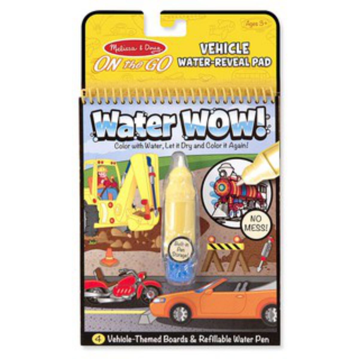 MELISSA & DOUG Water Wow Vehicles