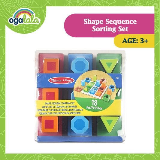 MELISSA & DOUG Shape Sequence Sorting Set
