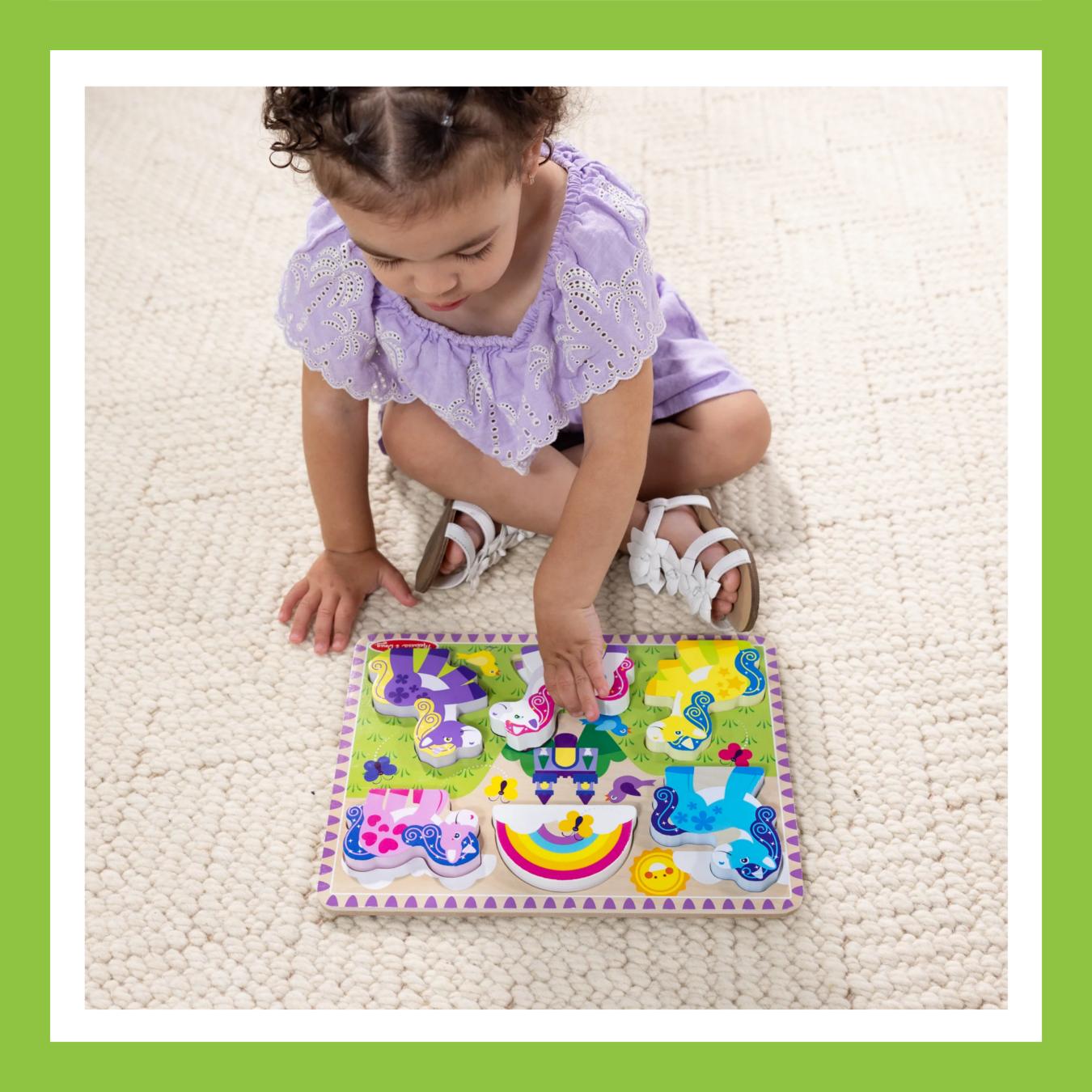 Melissa & Doug Unicorn Chunky Puzzle