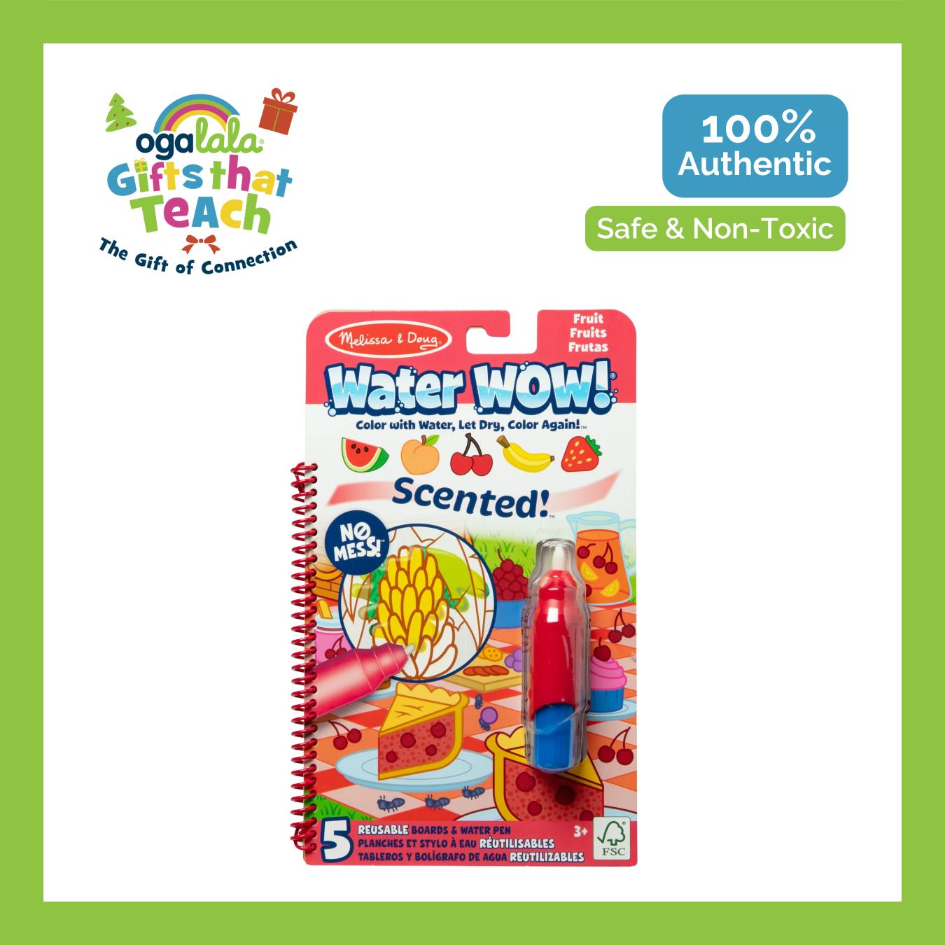 Melissa & Doug Water Wow Fruit Scented Pad