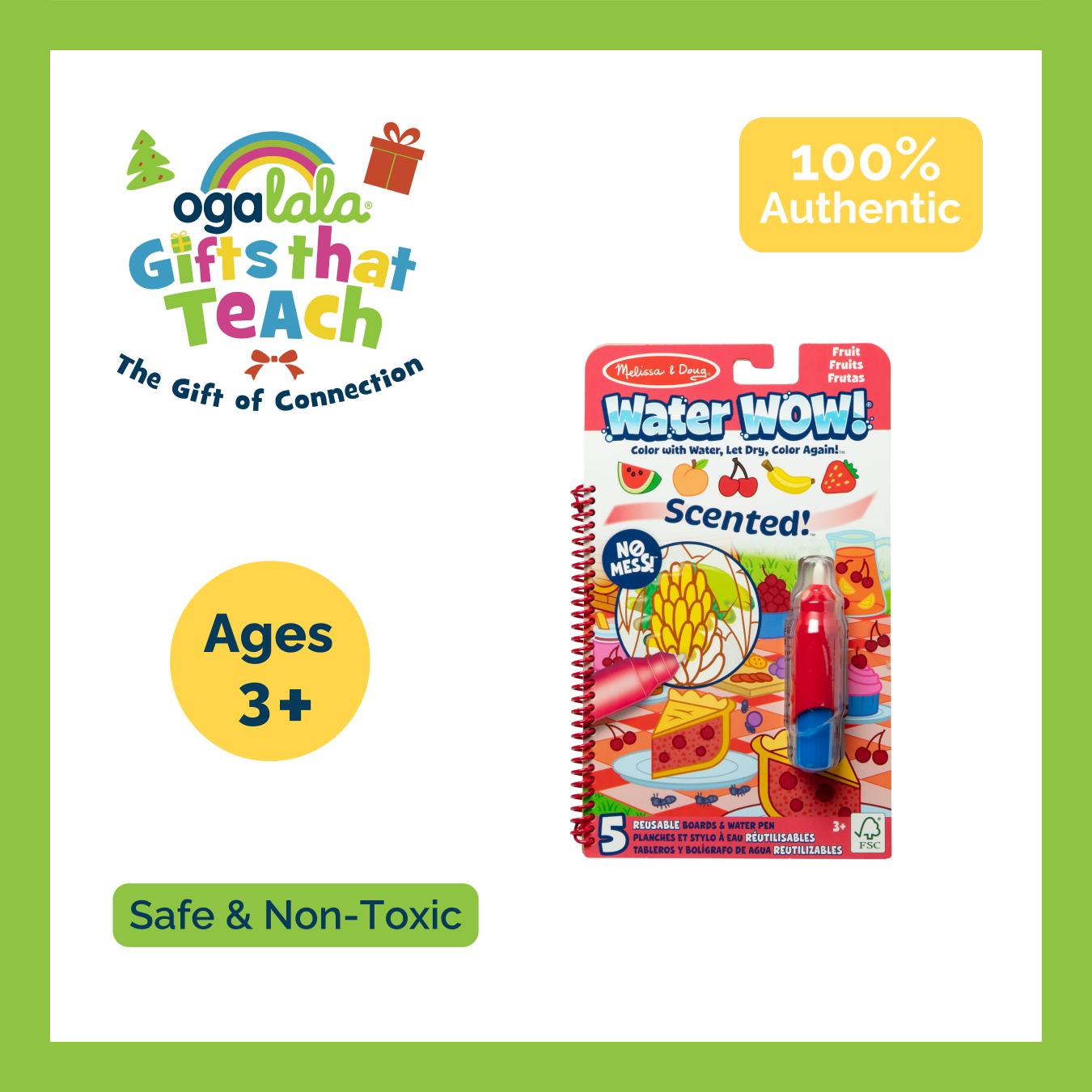 Melissa & Doug Water Wow Fruit Scented Pad