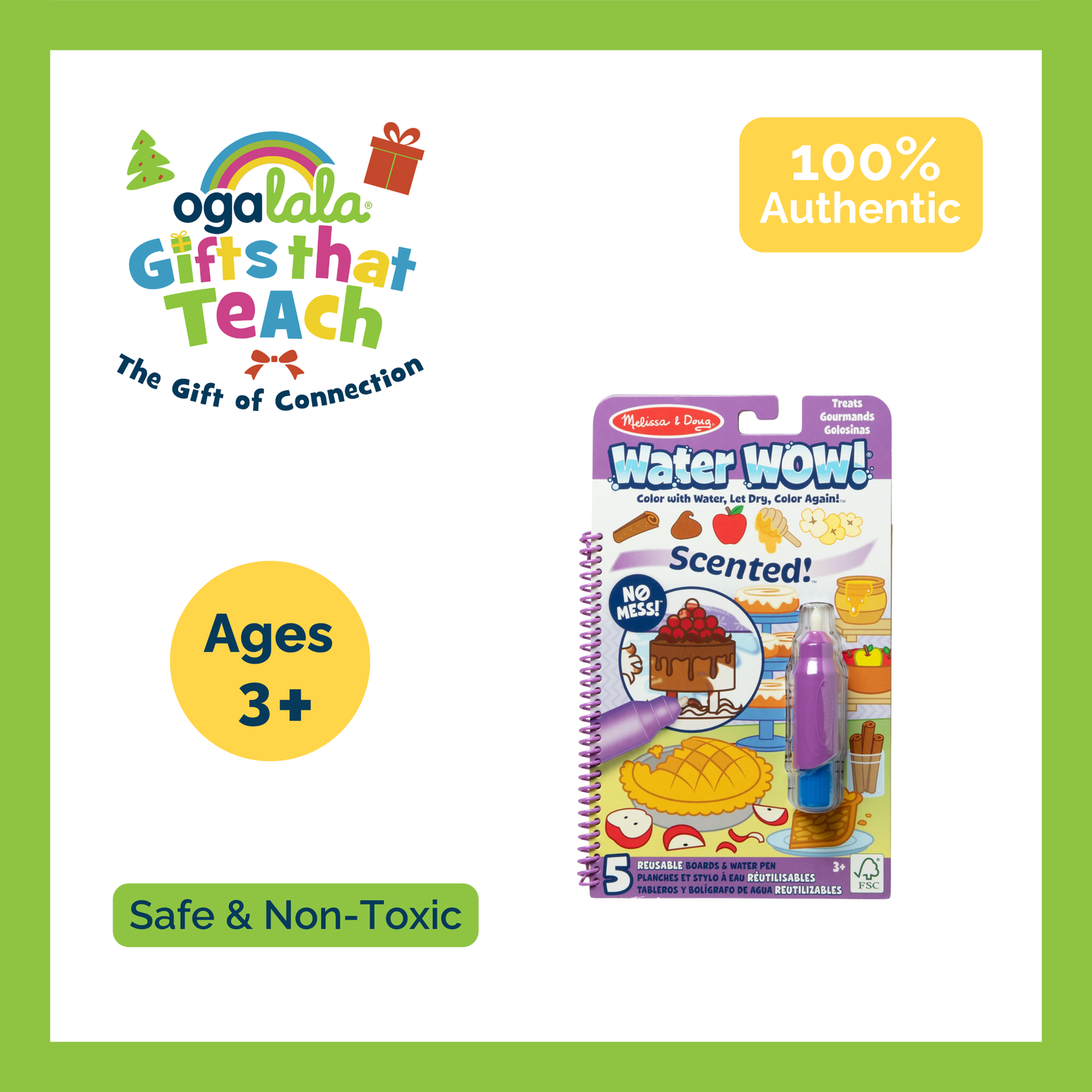 Melissa & Doug Water Wow Treat Scented Pad