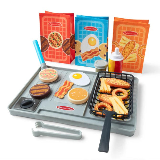 Melissa & Doug Water Wow! Pretend Play Flip & Fry