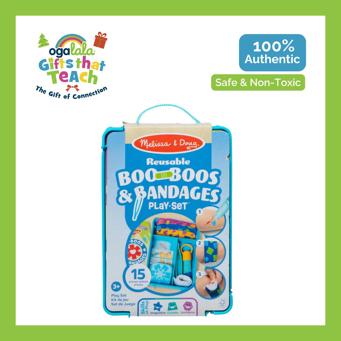 Melissa & Doug Boo-Boos & Bandages Reusable Play Set