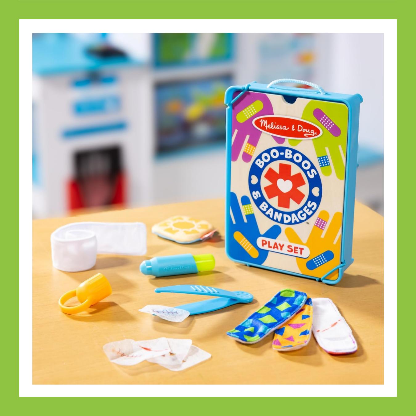 Melissa & Doug Boo-Boos & Bandages Reusable Play Set