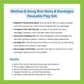 Melissa & Doug Boo-Boos & Bandages Reusable Play Set