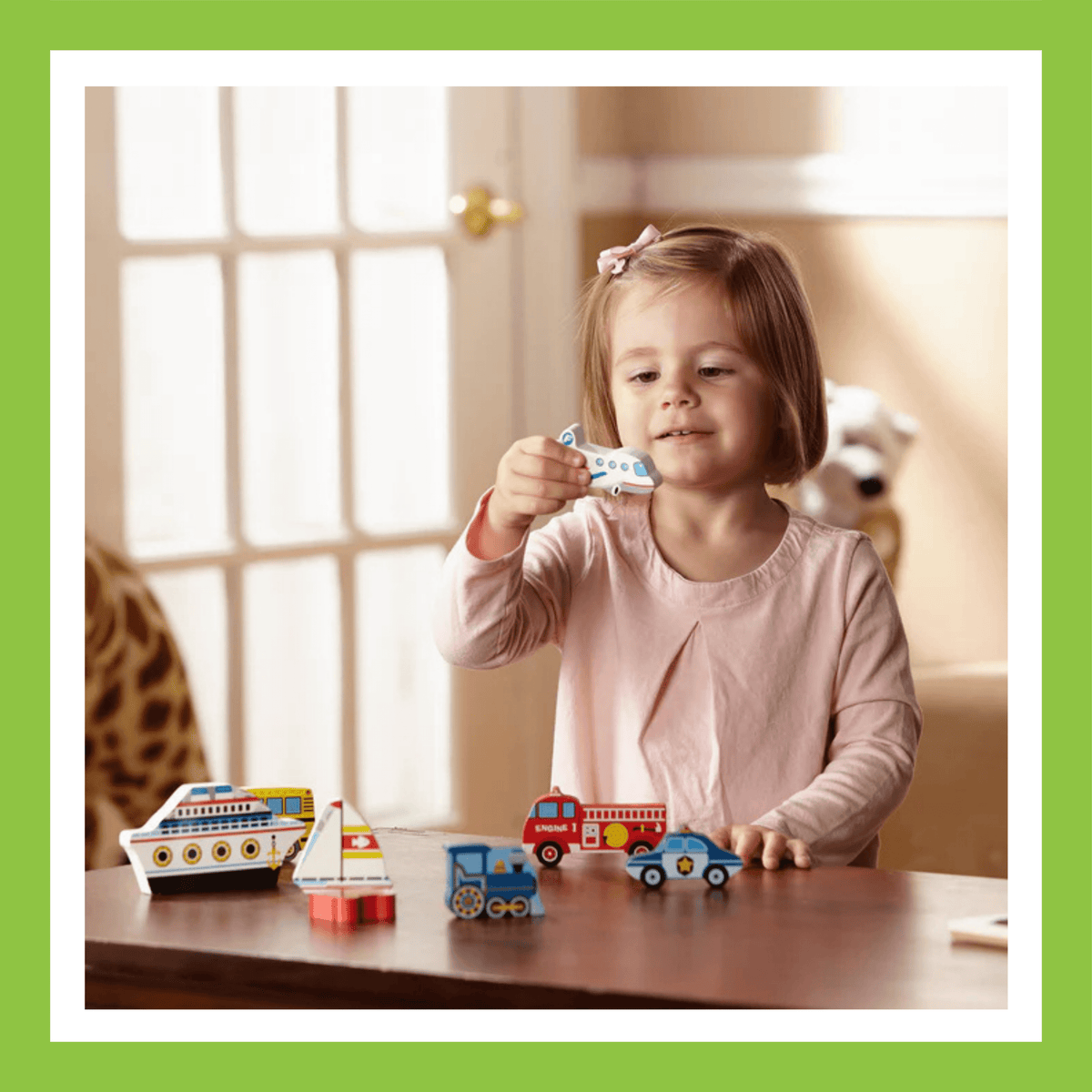 Melissa & Doug Vehicles Chunky Puzzle