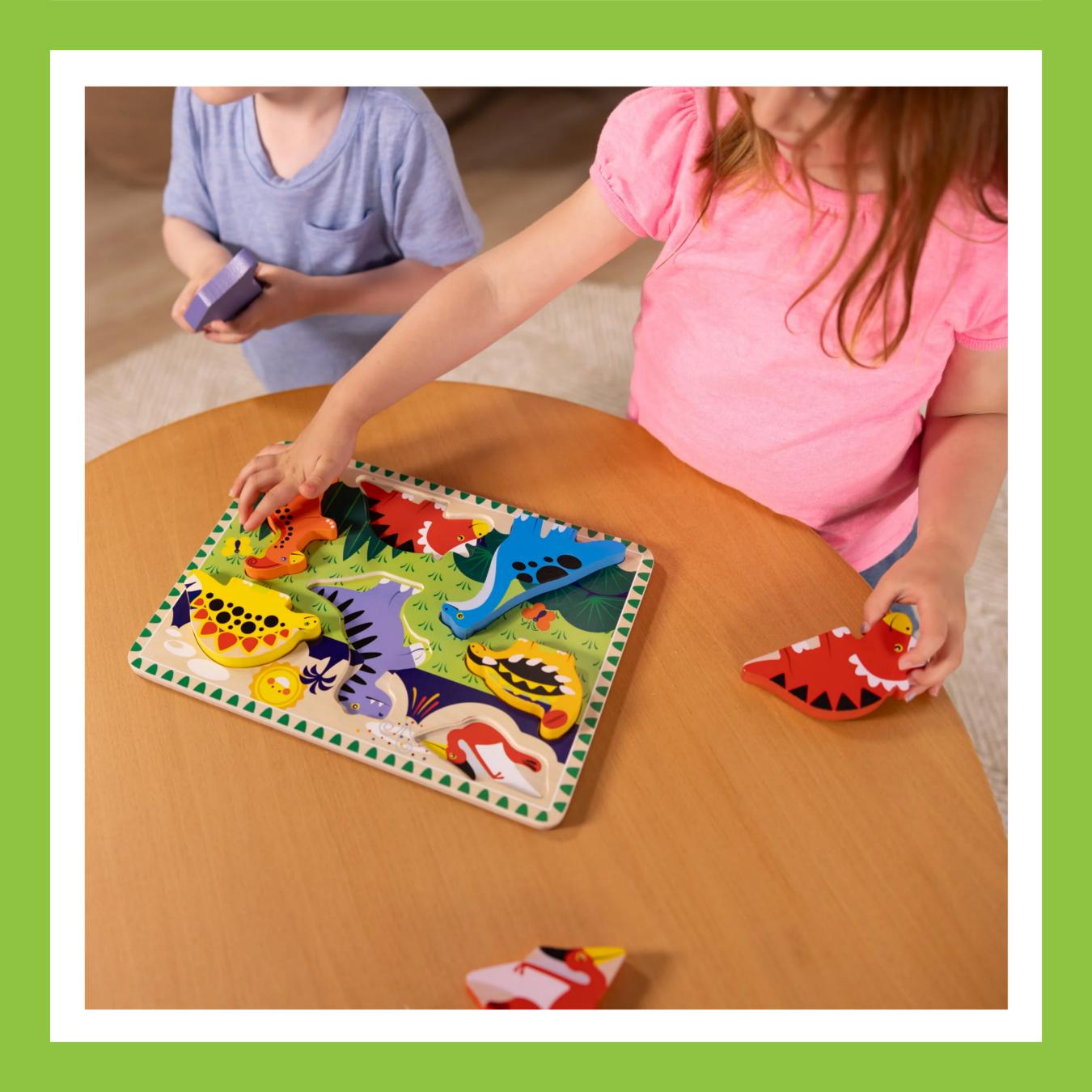 Melissa & Doug Dinosaurs Chunky Puzzle
