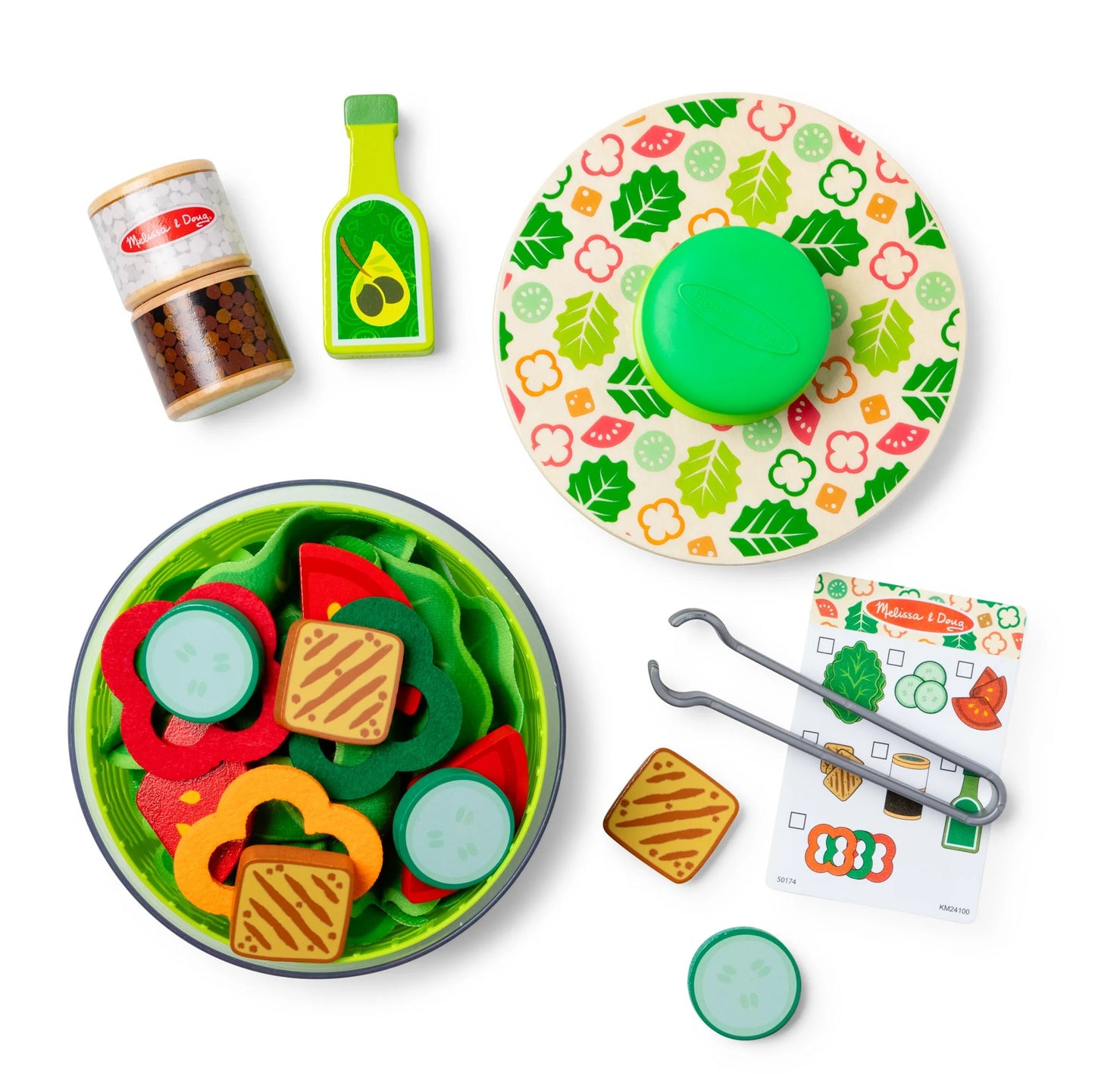 Melissa & Doug Spin & Chop Salad Spinner