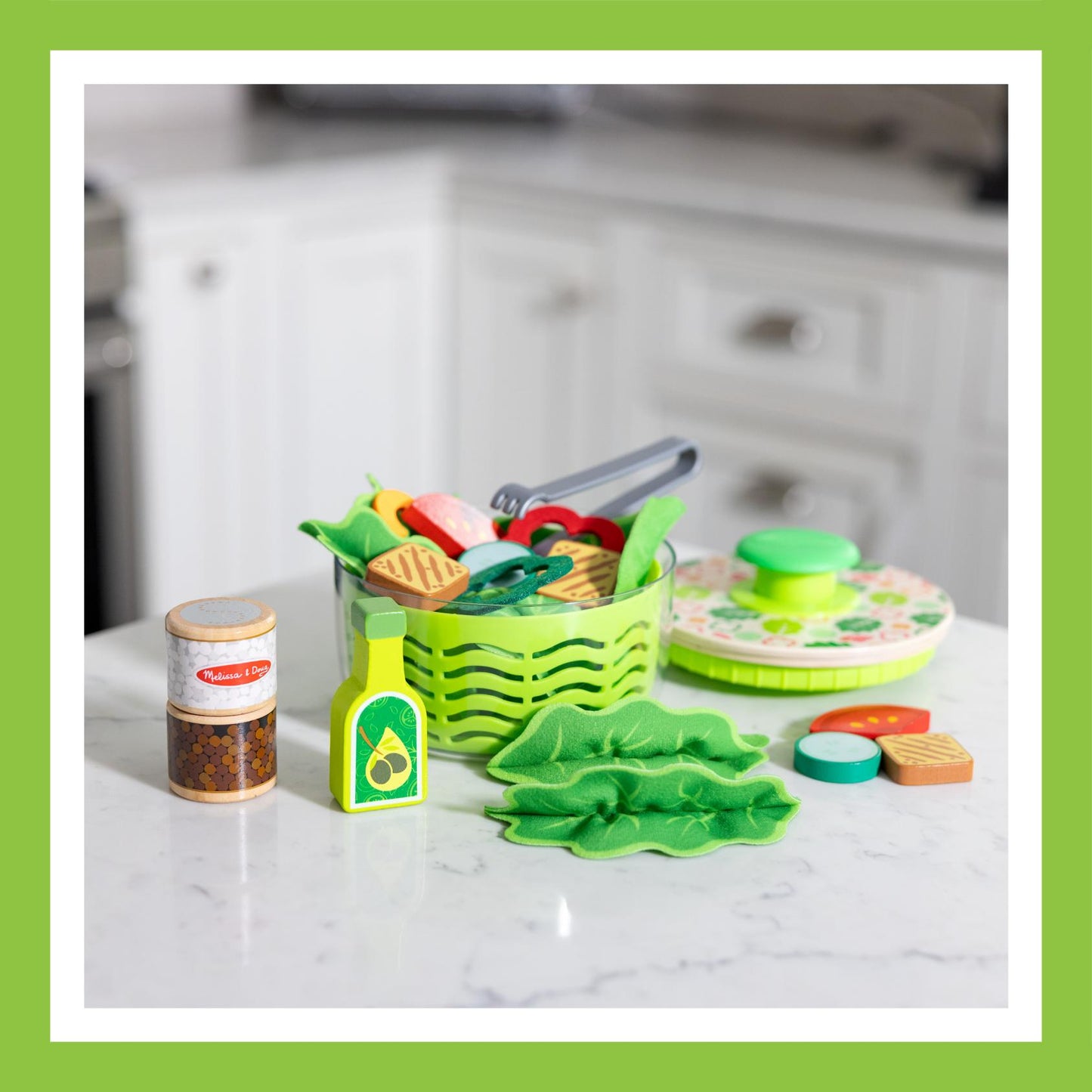 Melissa & Doug Spin & Chop Salad Spinner