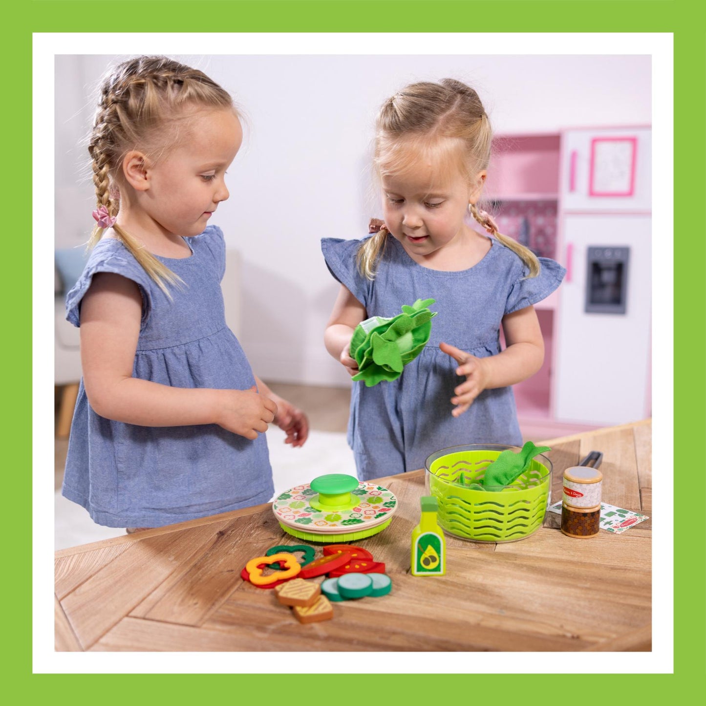 Melissa & Doug Spin & Chop Salad Spinner