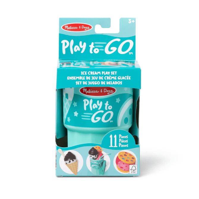 Melissa & Doug Play to Go  Ice Cream Play Set