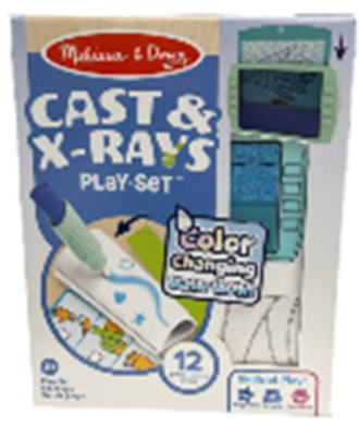 Melissa & Doug Water WOW! Cast & X-Rays Play Set