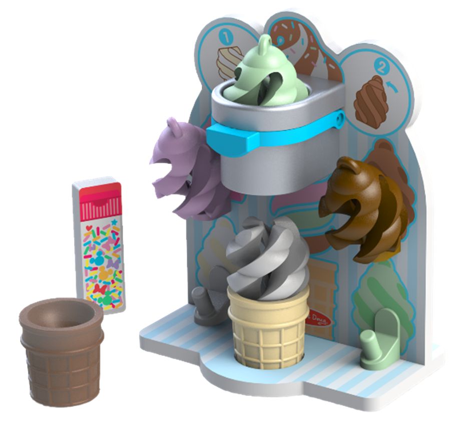 Melissa & Doug Swirl & Serve Ice Cream Play Set