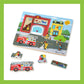 Melissa & Doug Around the Fire Station See & Hear Puzzle