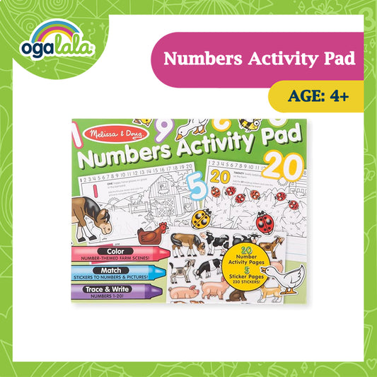 Melissa and Doug Number Activity  Pad
