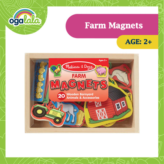 Melissa & Doug Farm Magnets