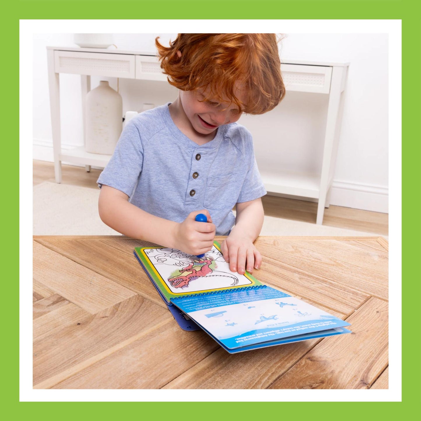 Melissa and Doug Water Wow! Dinosaur Water - Reveal Pad - On the Go Travel Activity