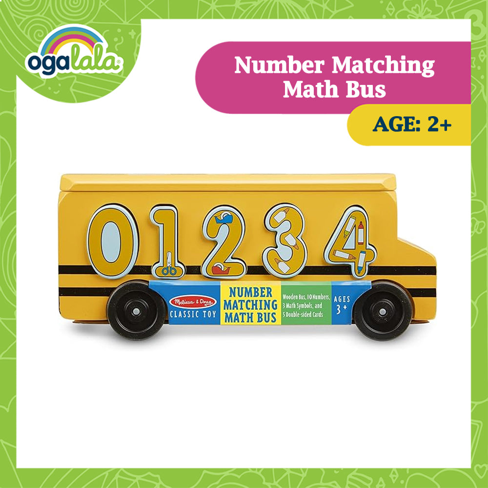 Melissa and Doug Number Matching Math Bus