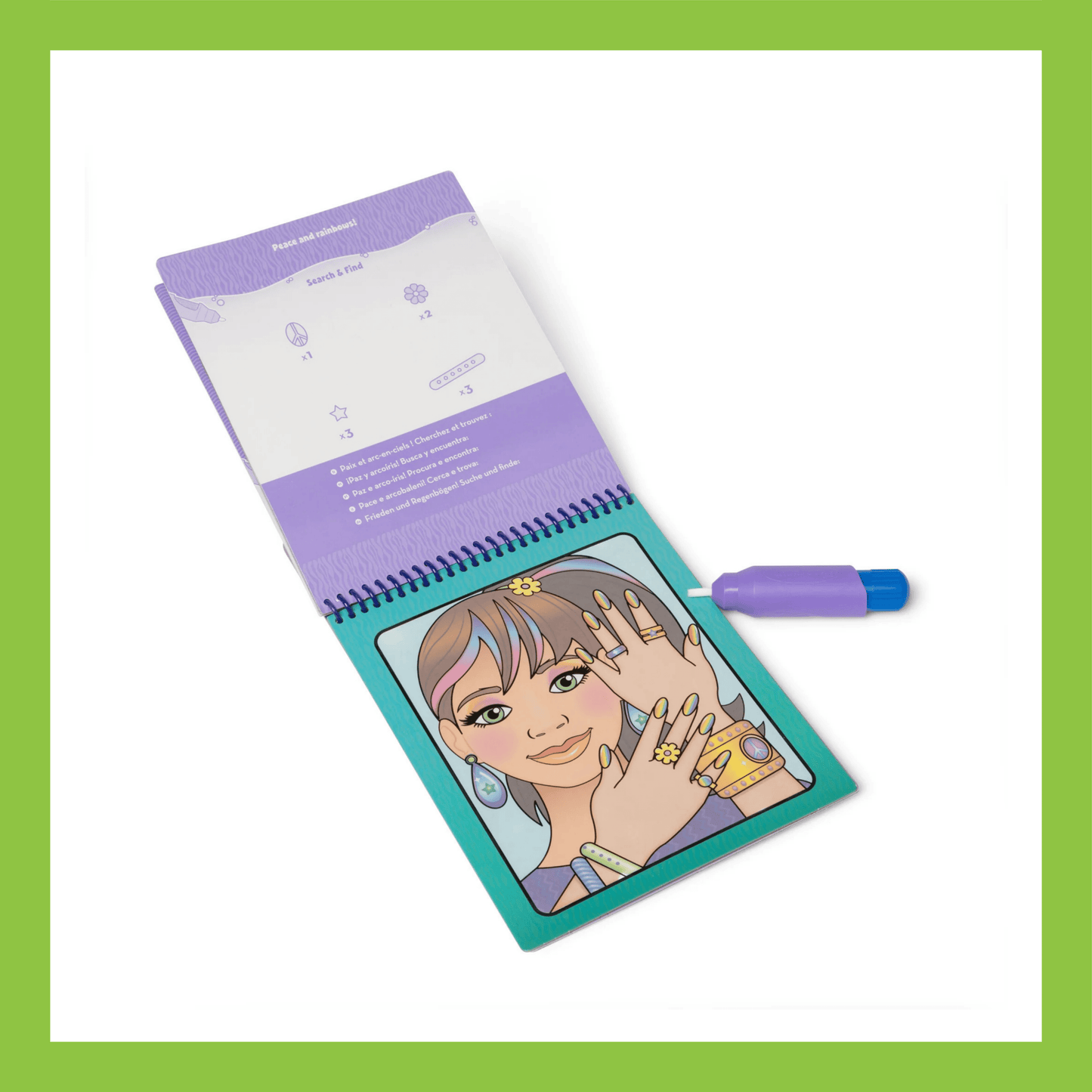 MELISSA & DOUG Water Wow Make Up & Manicures