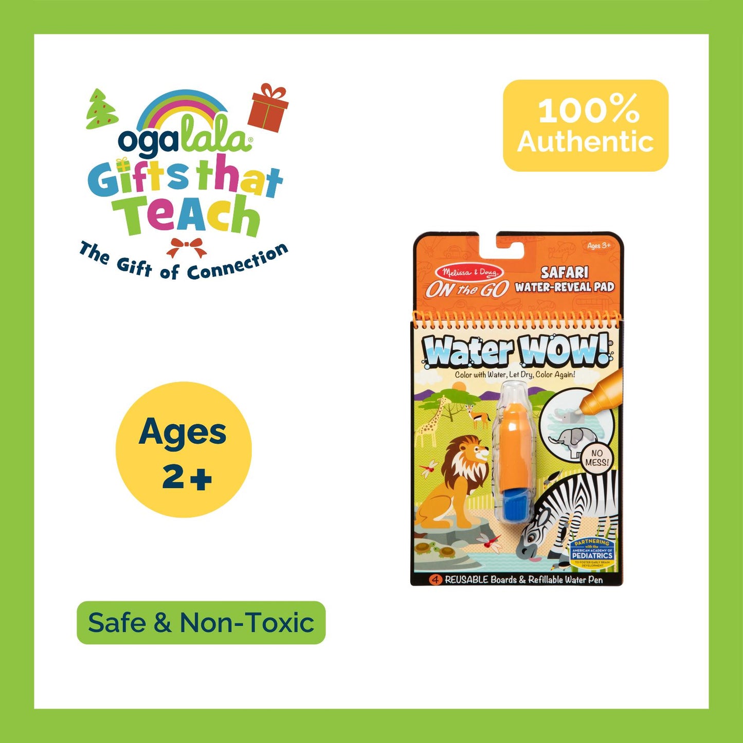 Melissa and Doug Water Wow Safari