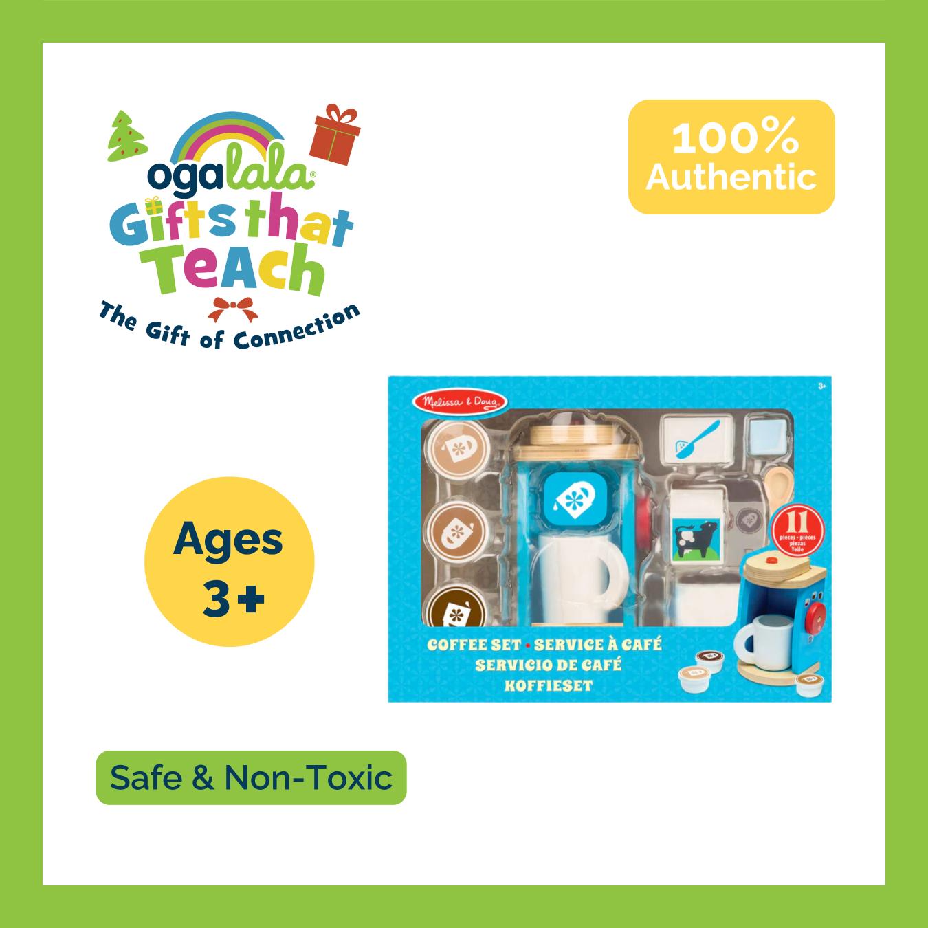 Melissa and Doug Brew & Serve Coffee Set