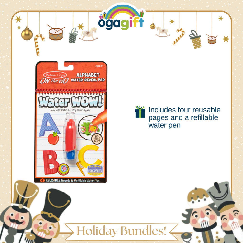 Ogagift Bundle Water Wow Alphabet + NUMBERS LETTERS 'N FUN