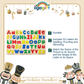 Ogagift Bundle Upper And Lower Case Alphabet + MI Who Am I?