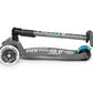 Maxi Micro Deluxe Foldable Volcano Grey LED Scooter