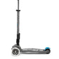 Maxi Micro Deluxe Foldable Volcano Grey LED Scooter