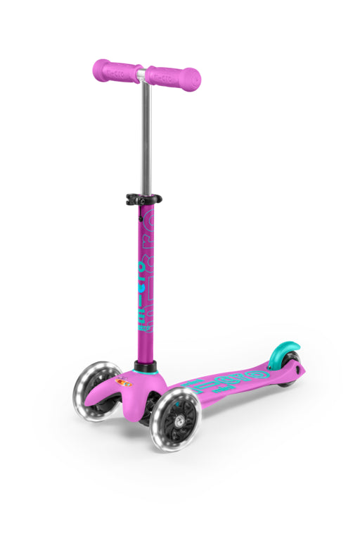 Mini Micro Deluxe LED Lavender Scooter