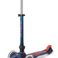 Mini Micro Deluxe Foldable LED Navy Blue Scooter