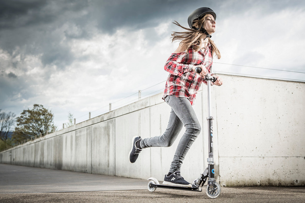 Micro Sprite Black Scooter