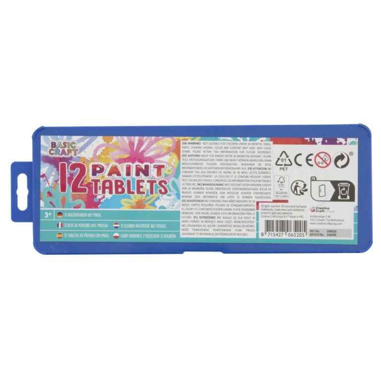 MOXY PAINT TABLET 12PCS WITH BRUSH