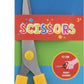 MOXY SCISSORS RIGHT HANDED, 13CM, 2ASS, YELLOW / RED HANDLE