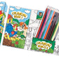 MOXY COLOURING TRAVEL SET, 2 BOOKS WITH 30 SHEETS/60 DESIGNS