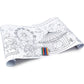 MOXY COLOURING ROLL WITH PRINT 2.5MX42CM