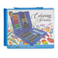MOXY COLOURING SET, 28X21CM ,80 PCS