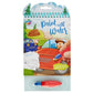MOXY PAINT WITH WATER, 23X14CM, 5 SHEETS, INCL PEN, 2ASS