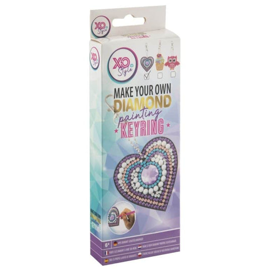 MOXY MYO DIAMOND PAINTING KEYRING, HEART