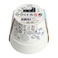 MOXY PYO FLOWERPOT Ø11.5CM INCL 4 PAINTS, 1 BRUSH