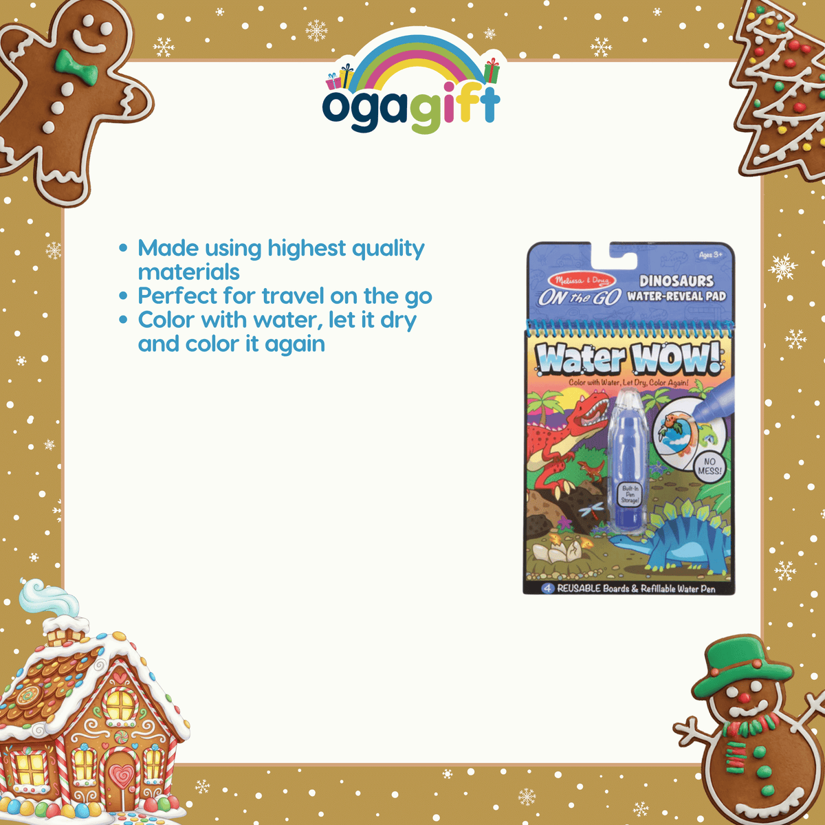 Gift Set - Nat Geo Volcano Science & Melissa & Doug Color Fun Kit 1