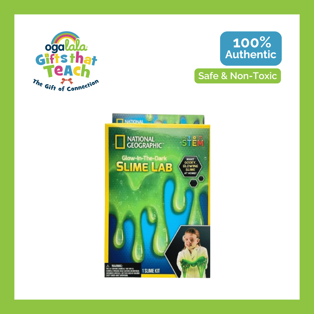 National Geographic Bundle Carded Slime Green + Impulse Crystal Grow + Waterproof Sands