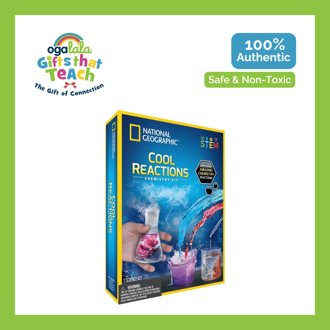 National Geographic Bundle Volcano + Cool Reactions Chemistry Kit
