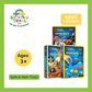 National Geographic Bundle Volcano + Space-Themed Dig Kit +  Ocean Play Sand (1lb)